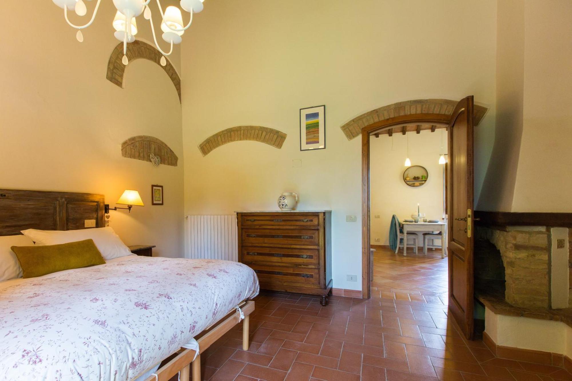 Poggetto Di Montese Apartment San Gimignano Bagian luar foto
