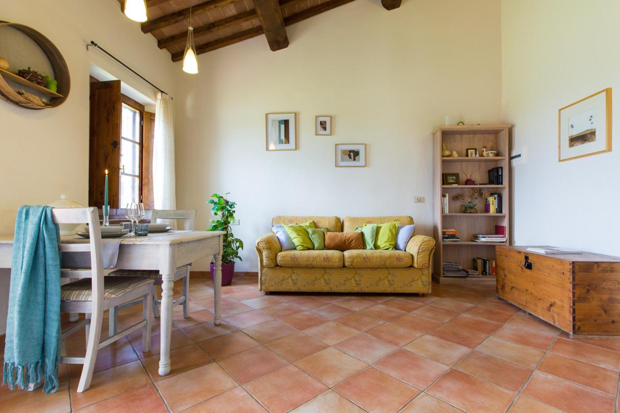 Poggetto Di Montese Apartment San Gimignano Bagian luar foto