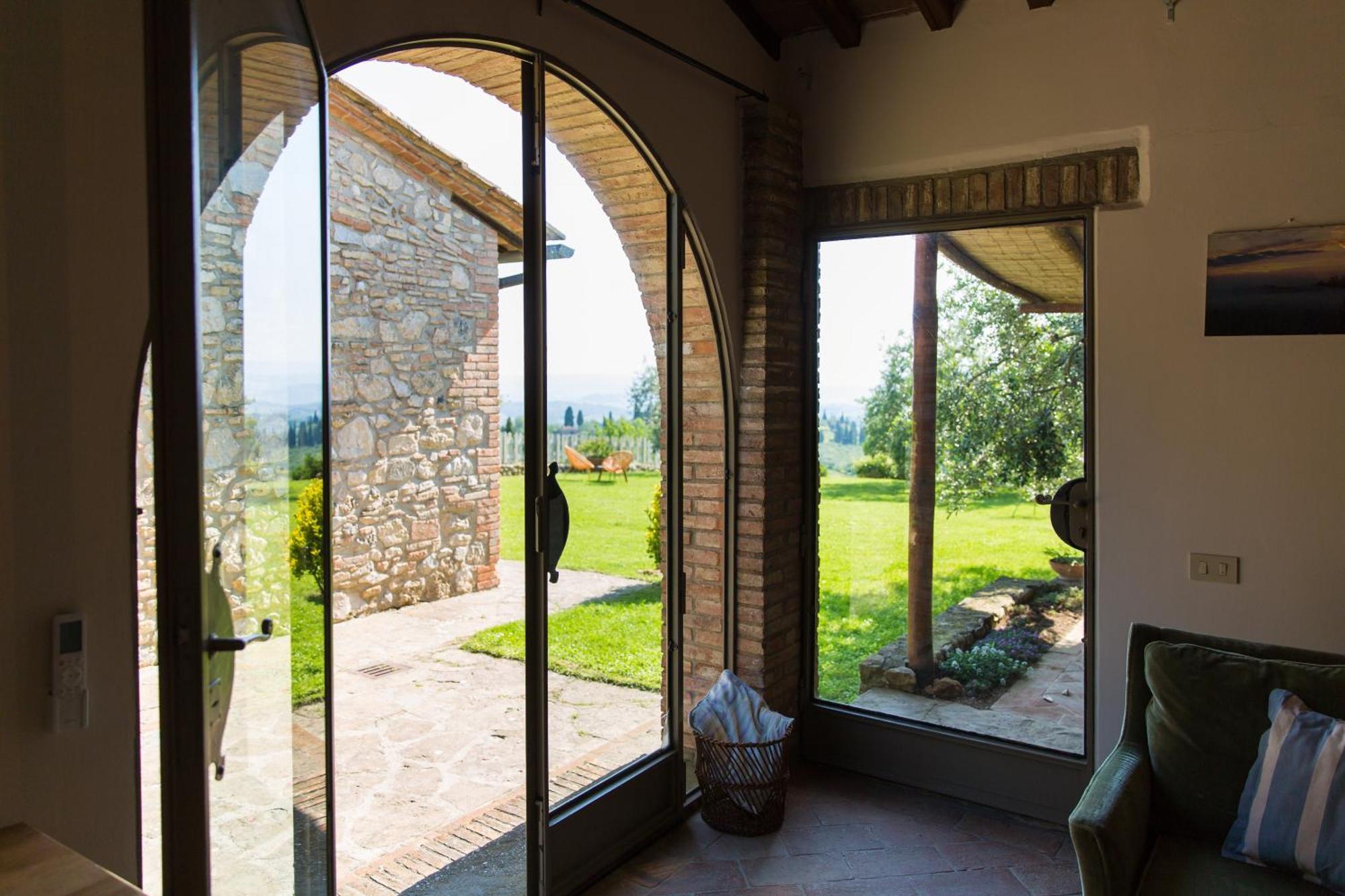 Poggetto Di Montese Apartment San Gimignano Bagian luar foto